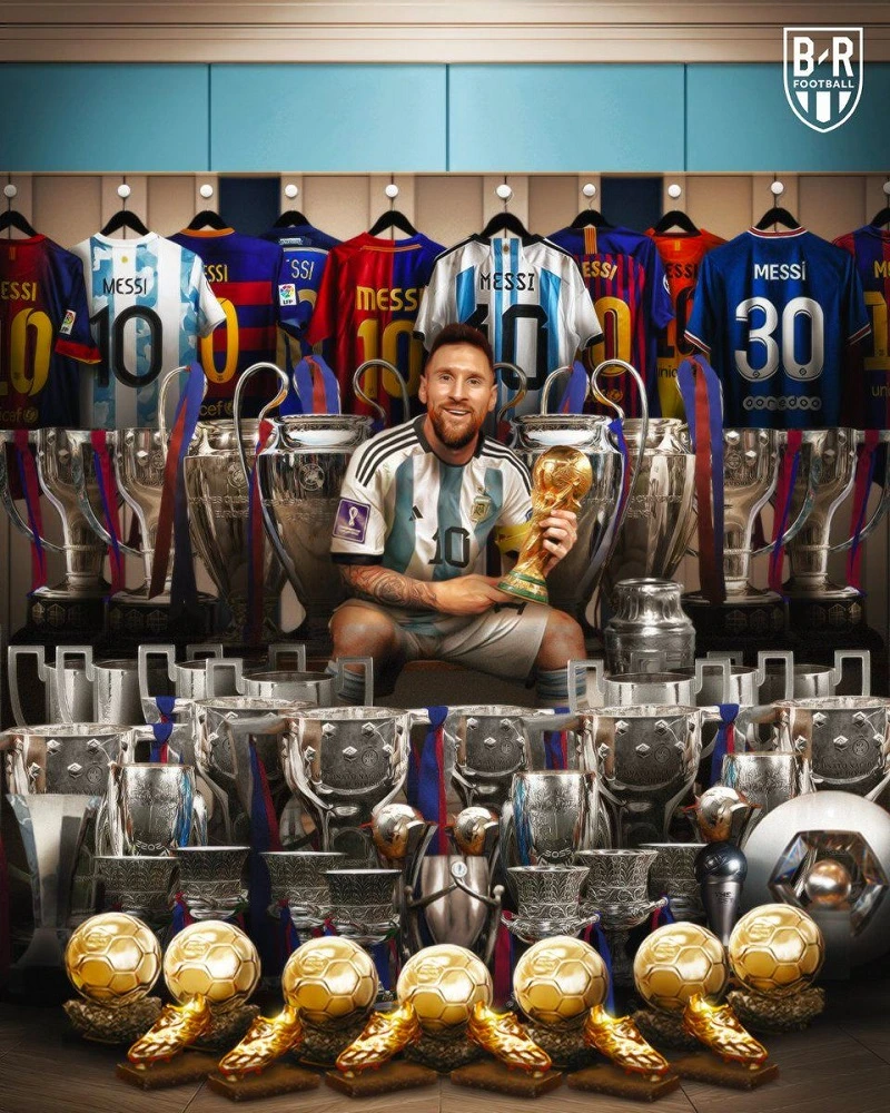 Messi vô địch World Cup 2022 lên đỉnh thế giới bóng đá